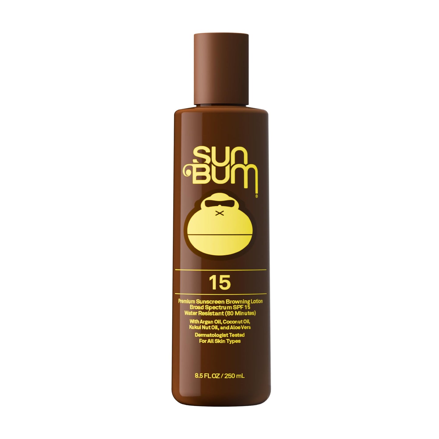 Sun Bum SPF 15 Browning Body Lotion - Water-Resistant Broad Spectrum Moisturizing Tanning Lotion with Vitamin E - Hawaii 104 Act Compliant (Made Beauty & Personal Care Sun Bum