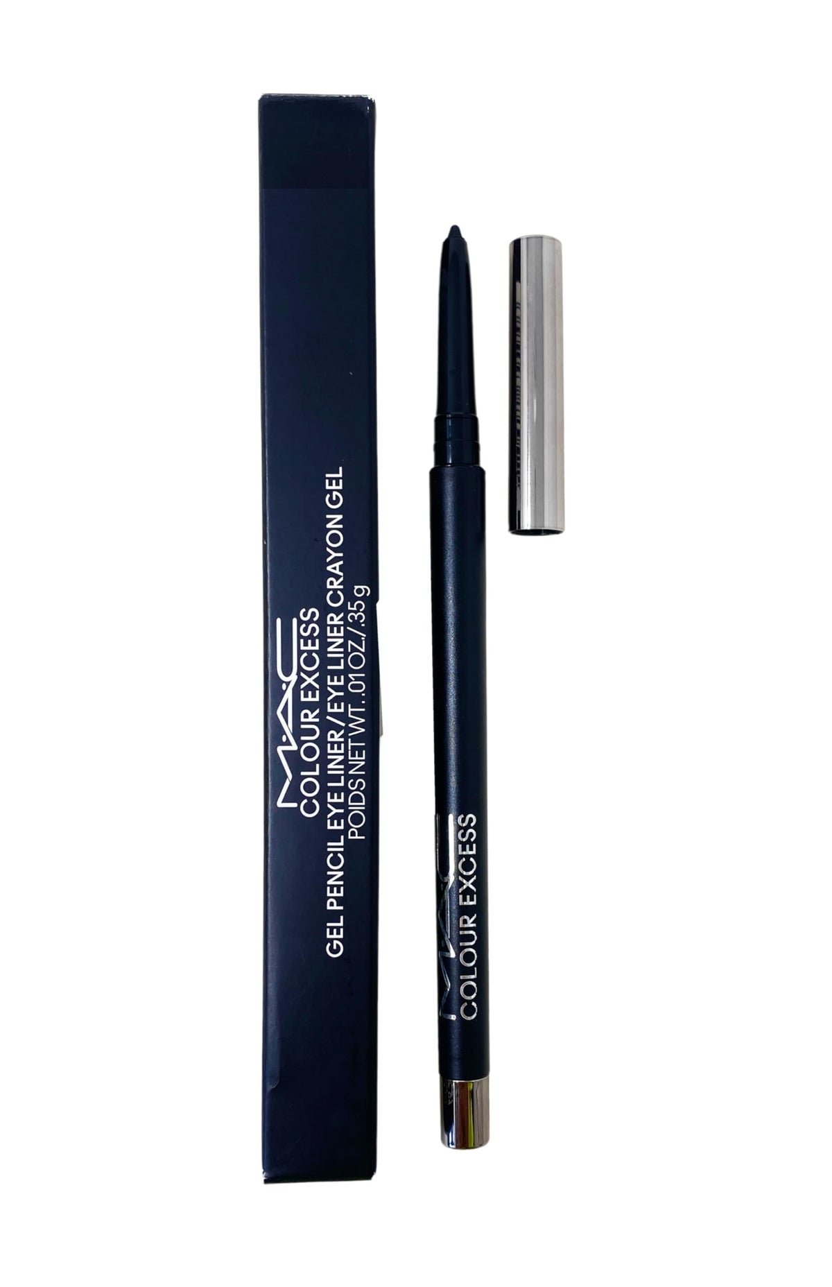 MAC Colour Excess Gel Pencil Eye Liner - Glide Or Die (Carbon black) .01 oz / .35 g Beauty & Personal Care MAC