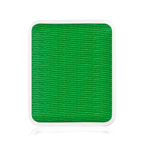 Kraze FX Face Paint Palette Refill - Neon Green Face Paint (6 gm) - Hypoallergenic Non-Toxic Water Activated Professional Halloween Face & Body Beauty & Personal Care Kraze FX