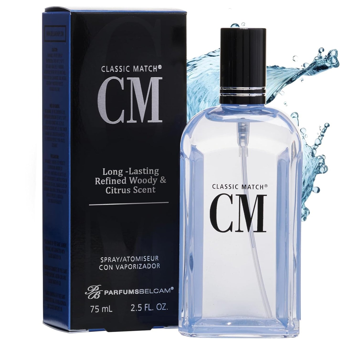 PB ParfumsBelcam Classic Match CM Eau De Toilette Spray, Our Version of Y,2.5 fl.oz Beauty & Personal Care PB ParfumsBelcam