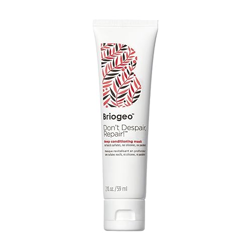 Briogeo Don't Despair, Repair! Deep Conditioning Mask | Protein + Moisture Balance Conditioner for Dry, Damaged, Color-Treated Strands | Vegan Beauty & Personal Care Briogeo