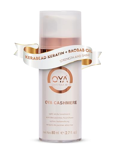 OYA Cashmere Split End Repair Cream - Highly Concentrated Treatment for Dry, Damaged & Color-Treated Hair - Repairs Bonds, Controls Frizz Beauty & Personal Care OYA