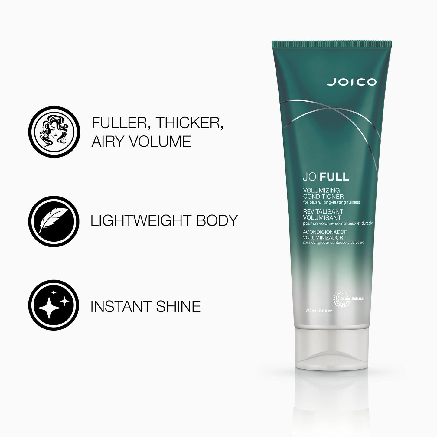 Joico JoiFULL Volumizing Shampoo & Conditioner Set | Plush & Long-Lasting Fullness | Boost Shine | For Fine/Thin Hair Beauty & Personal Care Joico