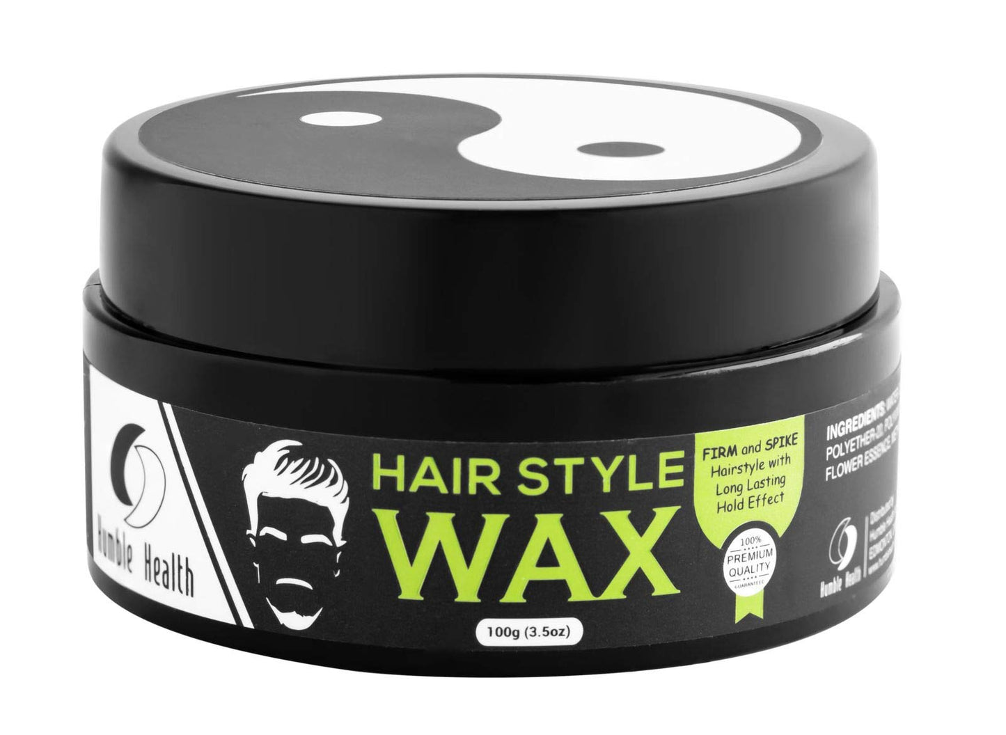 Humble Health Dao Hair Styling Wax - Natural Look - Extra Strong Hold - Matte/Low Shine - Premium Styling Putty - Easy to Wash - 100g (3.5oz) Beauty & Personal Care Humble Health