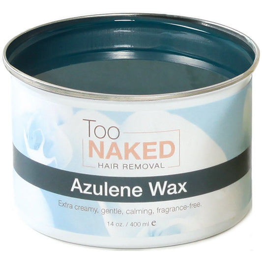 Too Naked Hair Removal Azulene Wax, Dolce Series, Extra Creamy, Gentle, Calming, Transparent Wax, Fragrance Free, 14 oz. Beauty and Personal Care TOO NAKED HAIR REMOVAL