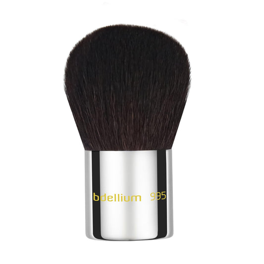 Bdellium Tools Professional Makeup Brush - Maestro Series 995 Kabuki - With Mix of Soft Synthetic & Natural Fibers, For Full Coverage Application