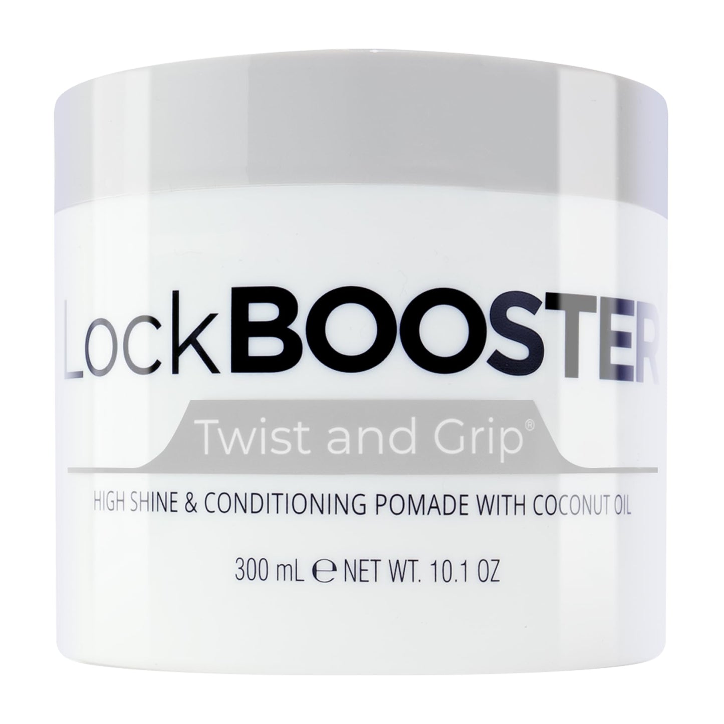 Style Factor Lock BOOSTER Twist & Grip Braid Gel (10.1 Oz.) with Coconut Oil - Strong Hold, Flake-Free, Frizz-Free Hair Braiding Gel for Defined Beauty & Personal Care Style Factor
