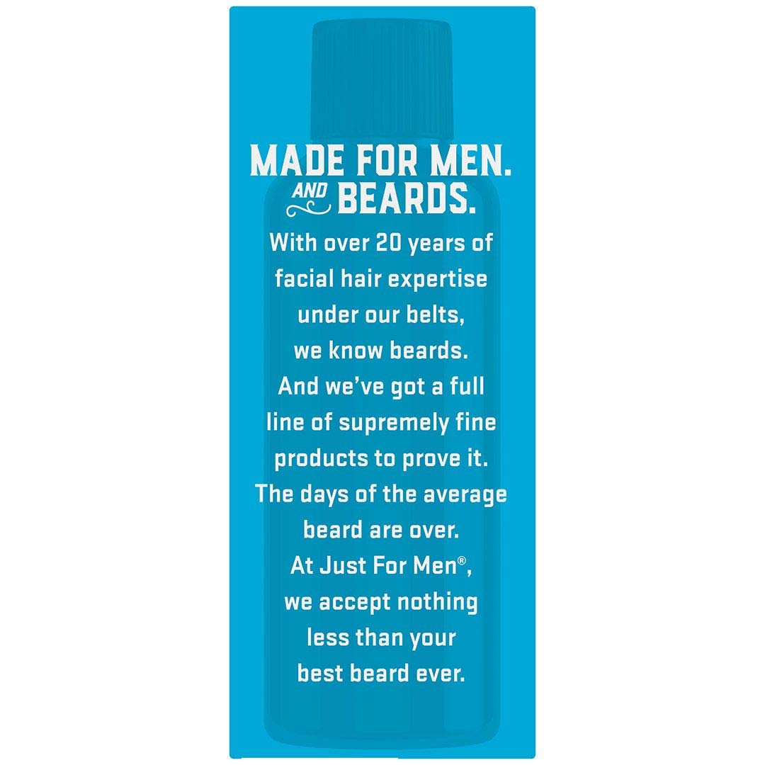 Just For Men The Best Beard Oil Ever, Supports Growth, Made with Vitamin E, Eucalyptus, Rosemary, and Jojoba Oil, Smoothes and Softens without Beauty & Personal Care Just for Men