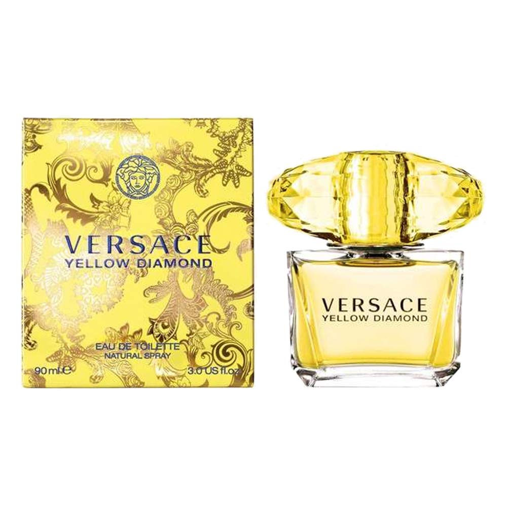 Versace Women Yellow Diamond 3.0 Oz Edt Spray(pack Of 1) Beauty & Personal Care Versace