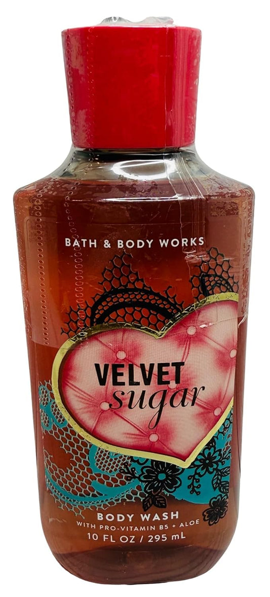 Bath & Body Works Women's Velvet Sugar Body Wash Gel 10 Ounce