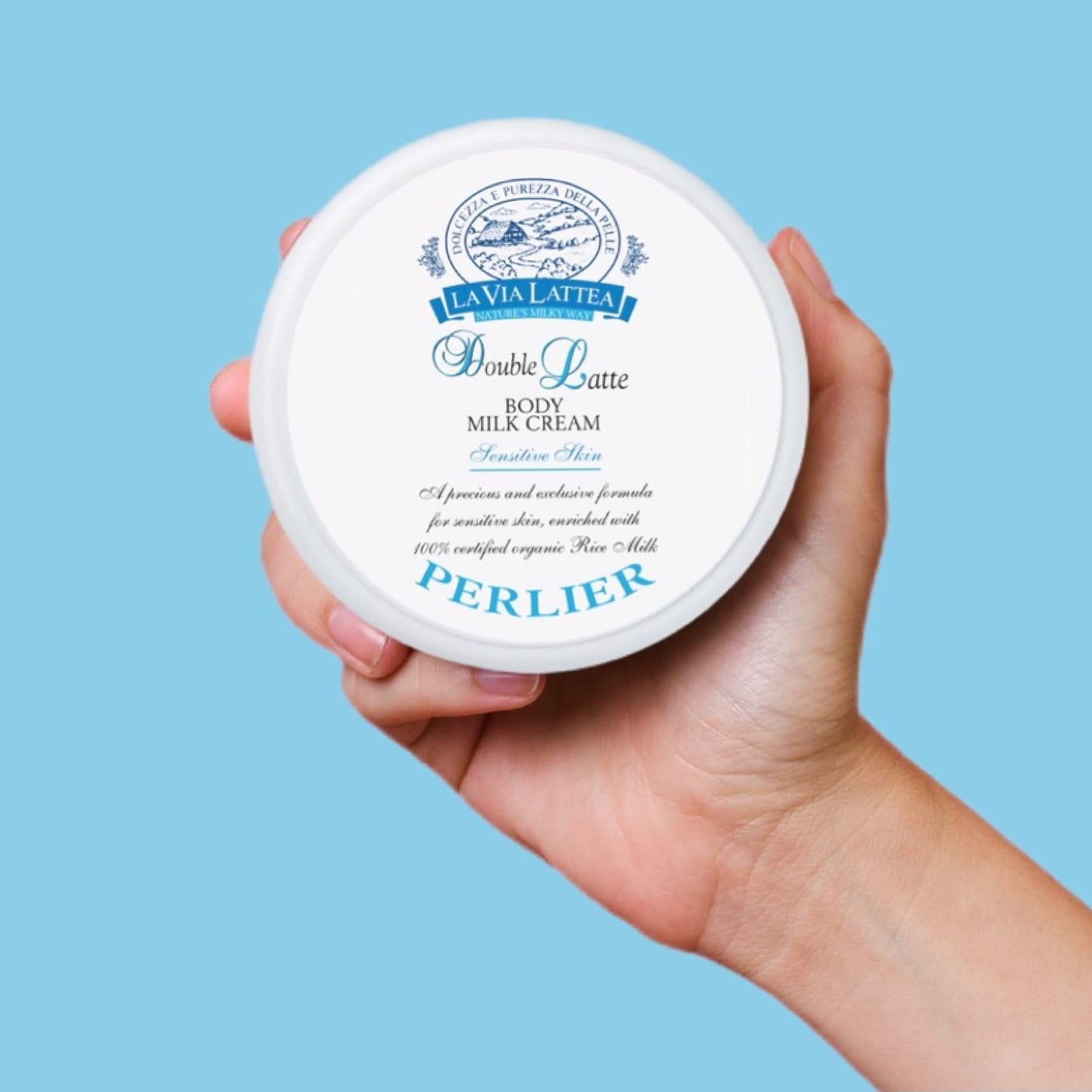 Perlier Double Latte Body Milk Cream For Senitive Skin ~ 6.7oz Beauty & Personal Care Perlier