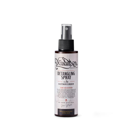 DandyMen Detangling Spray for Men - Leave-In for Curly, Wavy & Textured Hair - Softens & Smooths - 5.7 oz Beauty & Personal Care DandyMen
