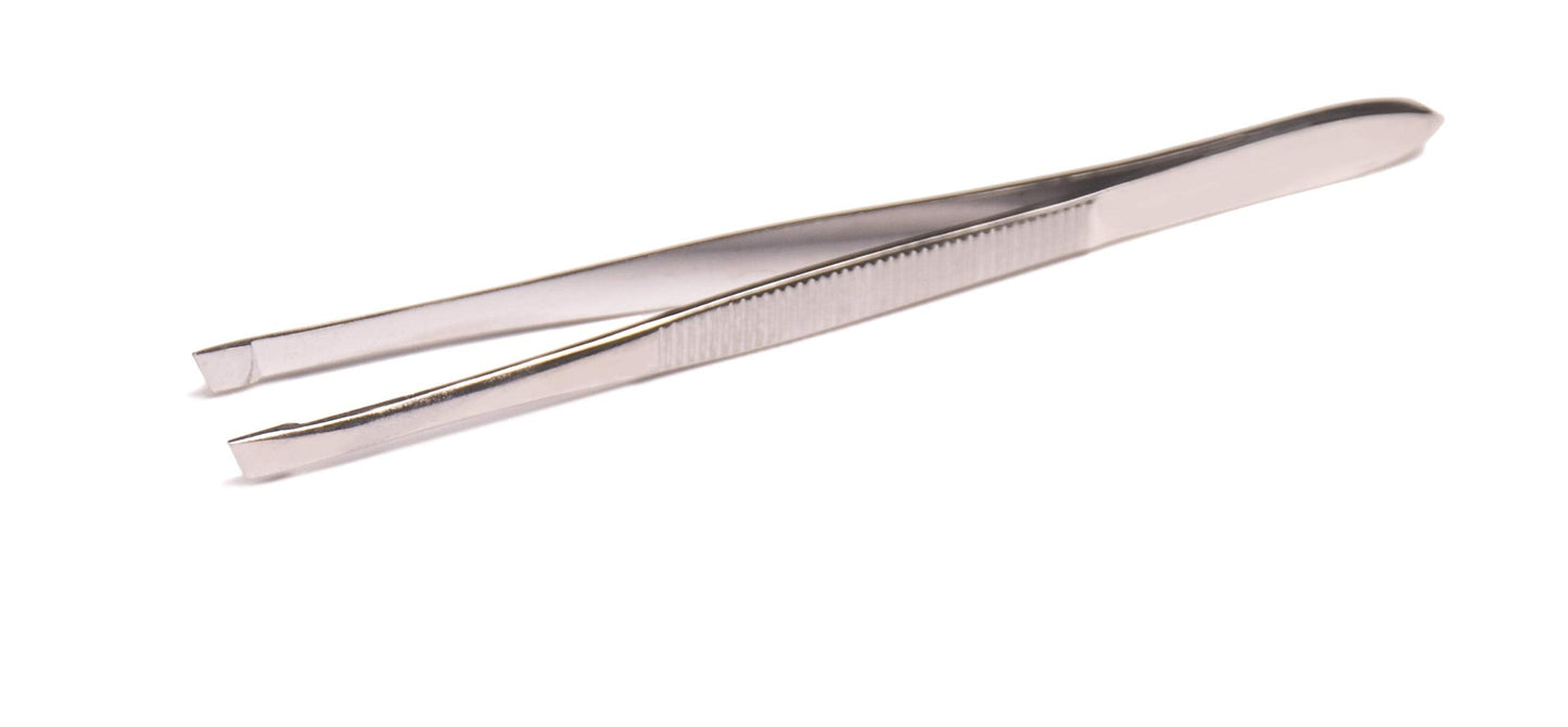 Grafco Stainless Steel Tweezers, Precision Slant Tip, 3 1/2 Length Hand Tool, 1784 Beauty and Personal Care Graham-Field