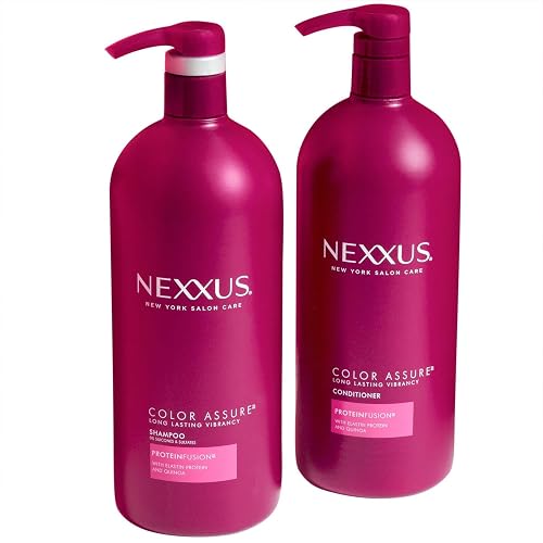 Nexxus Color Assure Shampoo and Conditioner, 32 Fluid Ounce (Pack of 2) Beauty & Personal Care Nexxus