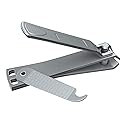 Clyppi Nail Clippers with Swing Out Nail Cleaner/Nail File - Fingernail Clippers/Toe Nail Clippers. Sharp Stainless Steel with Wide Easy Press Lever Beauty & Personal Care CLYPPI