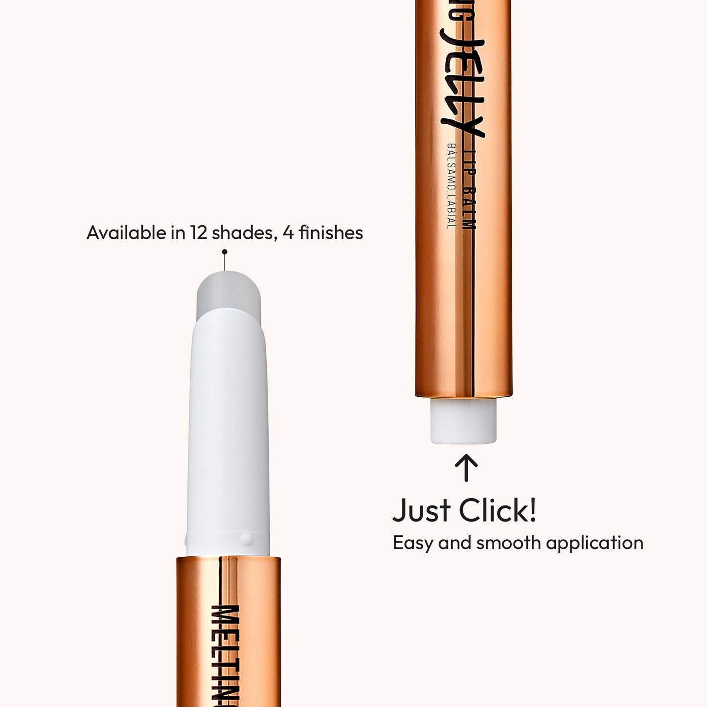 KISS NEW YORK Professional Melting Jelly Lip Balm, High Shine & Moisturizing Lip Stick, Long Lasting, Plumping Effect Look, Non-Sticky & Not Cakey Beauty & Personal Care Kiss