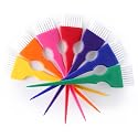 PERFEHAIR Hair Dye Brush Kit Coloring Tint Applicator Brushes Set-7 Rainbow Colors Beauty & Personal Care PERFEHAIR