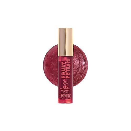 Milani Lip Oil with Vitamin E for Instant Hydration, Fruit Extract Infused Lip Treatment and Moisturizing Lip Gloss - Cranberry Beauty & Personal Care Milani