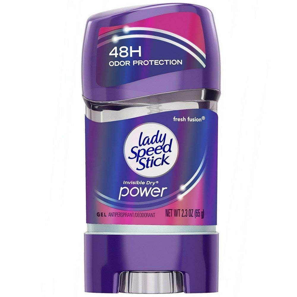 Lady Speed Stick 48HR Antiperspirant Deodorant Gel Fresh Fusion 2.30 oz (Pack of 10) Beauty and Personal Care Lady Speed Stick