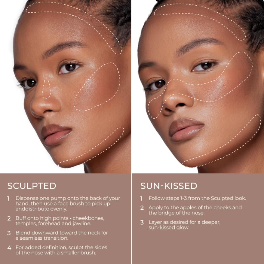 Natasha Denona HY-SCULPT LIQUID BRONZER Serum-Infused Liquid Bronzer - Toasty Beauty & Personal Care Natasha Denona