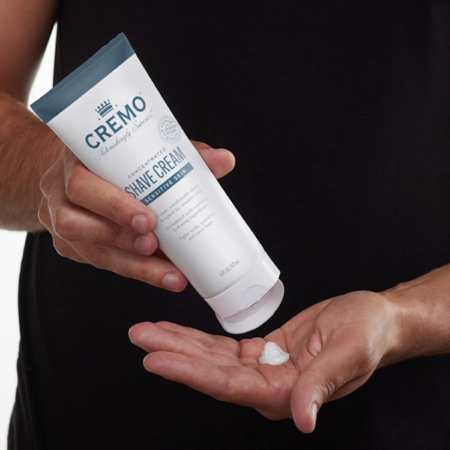 Cremo Sensitive Shave Cream (2 Pack), Astonishingly Superior Ultra-Slick Shaving Cream for Men, Fights Nicks, Cuts And Razor Burn, 6 Fl Oz Beauty and Personal Care Cremo