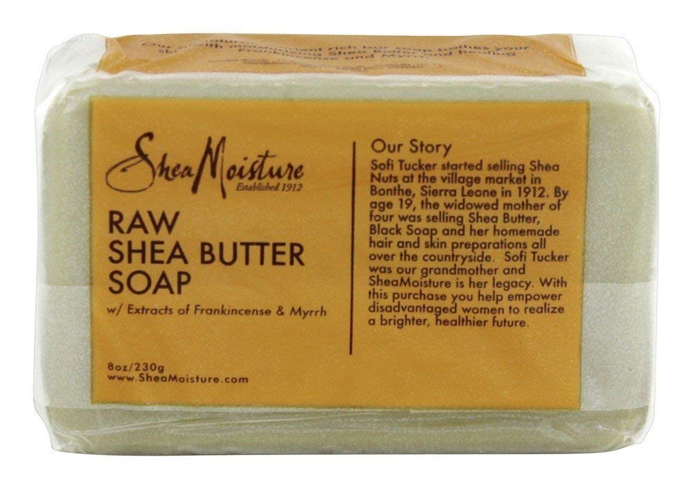 SheaMoisture Bar Soap For Body And Face For Dry Skin With Raw Shea Butter Paraben Free 8 oz Beauty & Personal Care Shea Moisture
