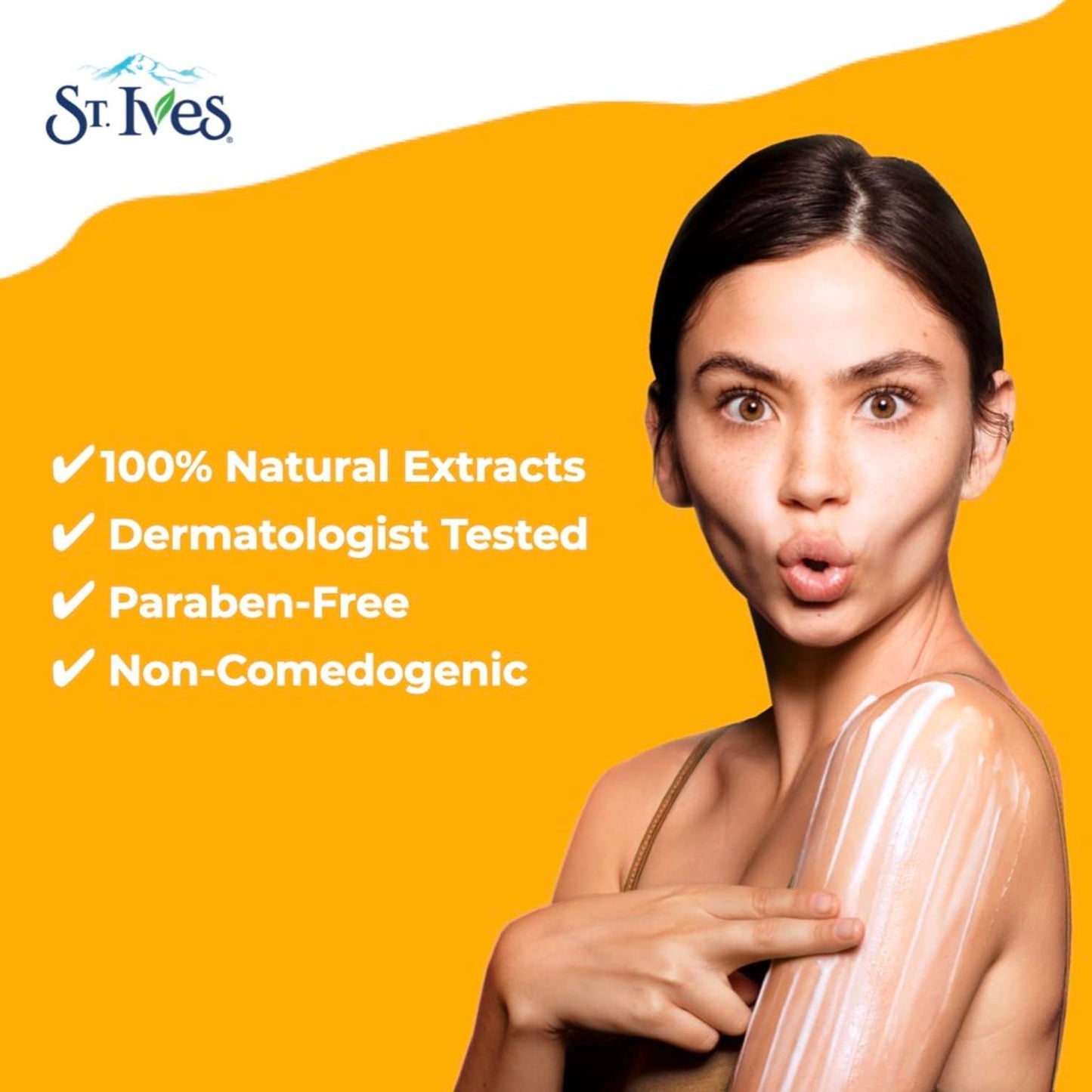 St. Ives Hydrating Hand & Body Lotion Moisturizer for Dry Skin Vitamin E & Avocado Made with 100% Natural Moisturizers 21 oz Beauty & Personal Care St. Ives