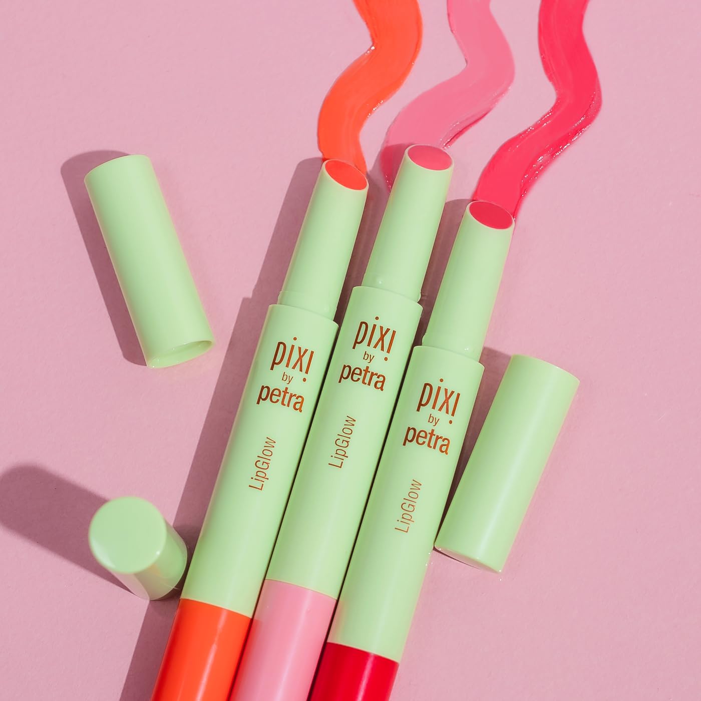 Pixi LipGlow | Sheer, Buildable Colour Lip Balm with Glossy Finish | Hydrating & Nourishing Formula for Everyday Wear | Mirror-Free Application | Ruby Beauty & Personal Care Pixi