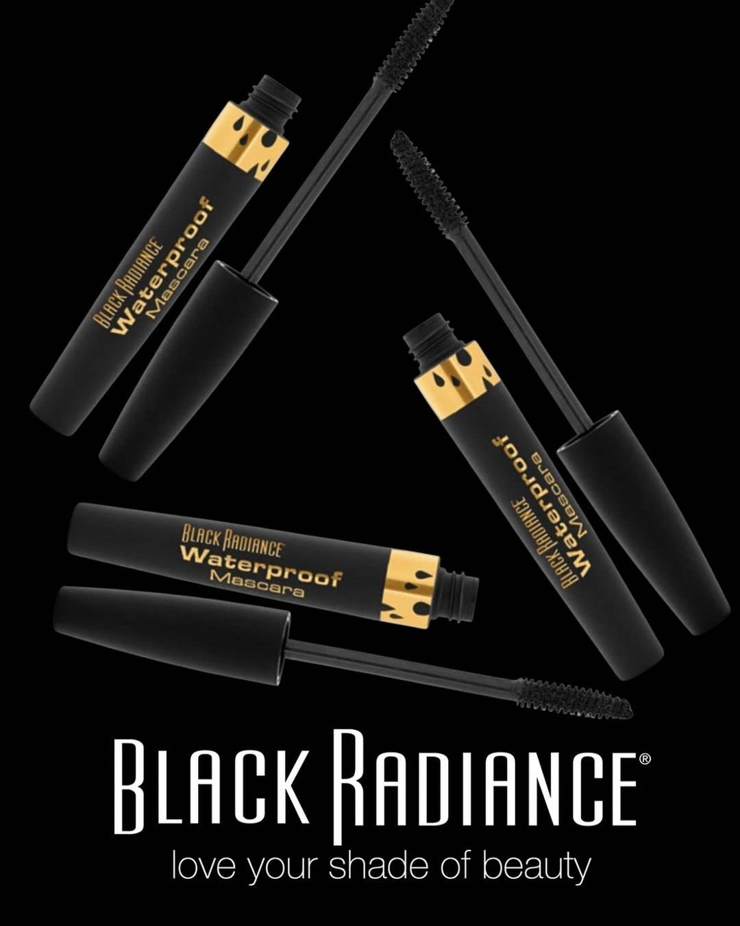 Black Radiance Waterproof Mascara, Eclipse, 0.34 Fl Oz Beauty & Personal Care Black Radiance
