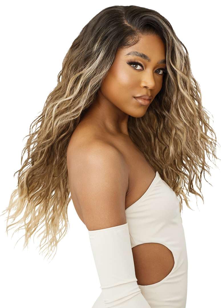 Outre Lace Front Wig - Perfect Hair Line 13X6 - Irina (JET BLACK 1)