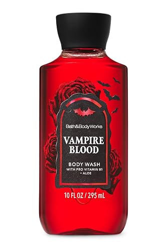 Bath & Body Works Vampire Blood Body Wash - Limited Edition Halloween Scent - 10 fl oz / 295 ml - Shower Gel with Rich Lather & Fragrance Beauty & Personal Care Bath & Body Works