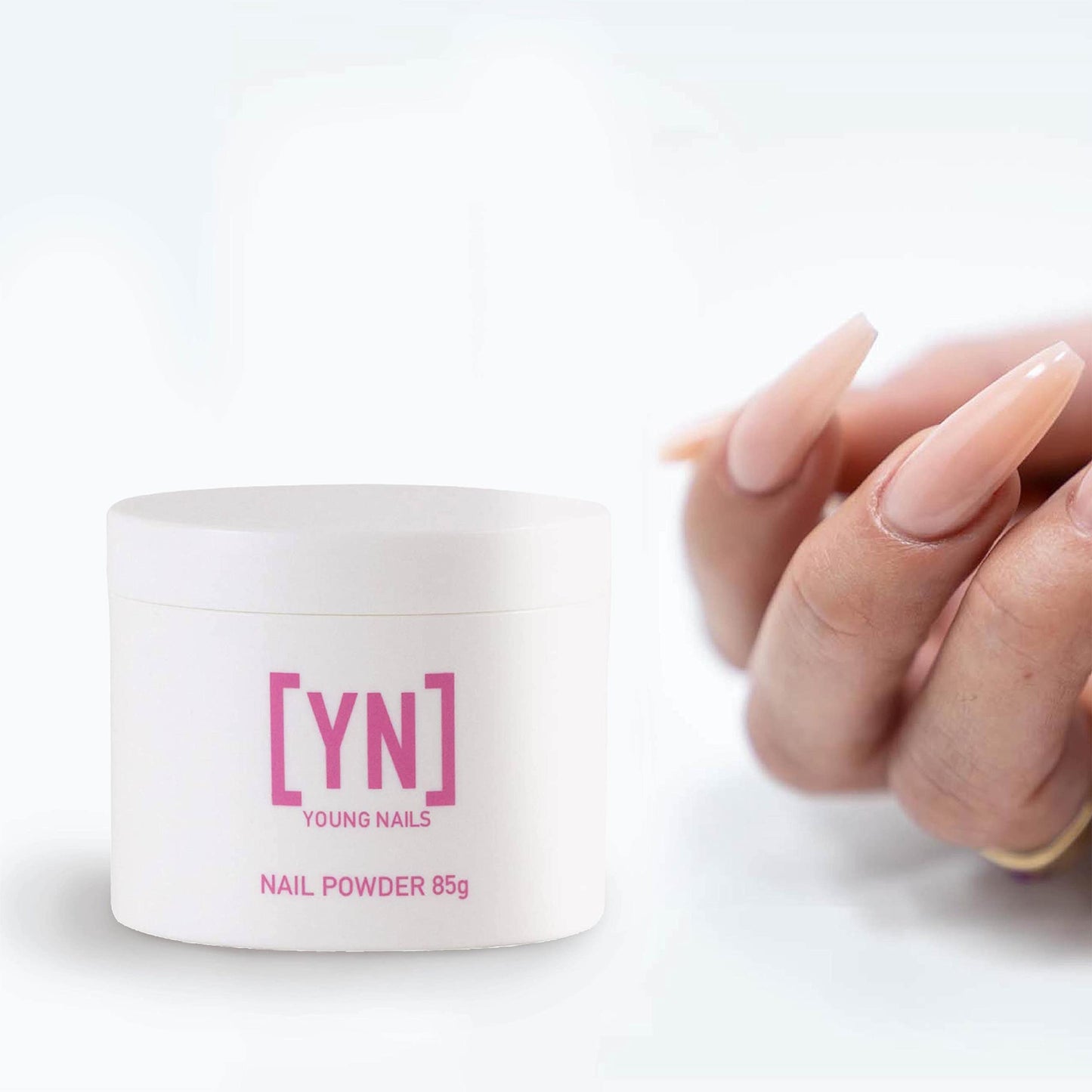 Young Nails Acrylic Core Powder - Self-Leveling Acrylic Nail Powder, Clear Nude Pink White Acrylic Powder for Nail Extenstion, Professional Grade Beauty & Personal Care Young Nails