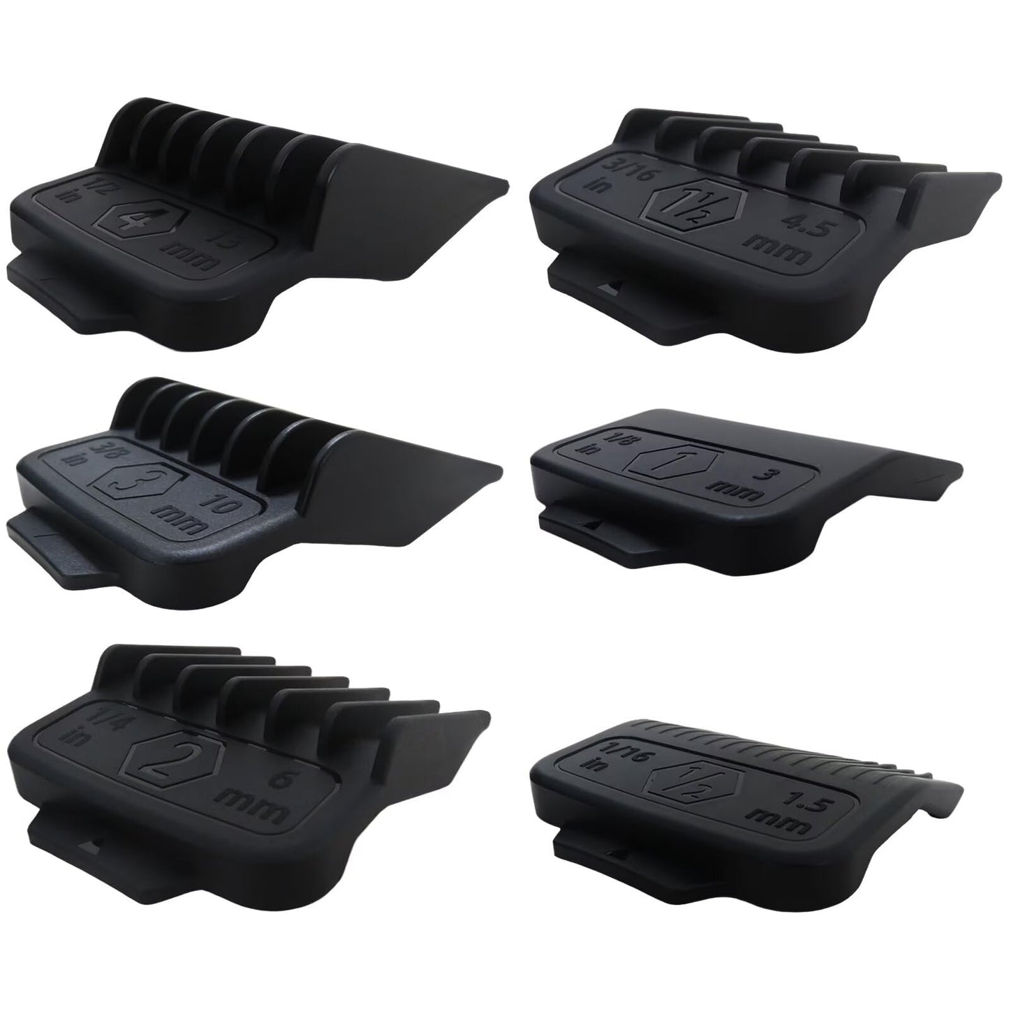 XSPANDER Magnetic Guards Hair Guides Replacement Set Fit for TPOB Slime2, Plastic Combs for Different Hair Cutting Lengths (Comb Sizes from 1.5mm Beauty and Personal Care XSPANDER