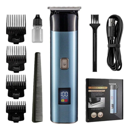 Professional Cordless Hair Clippers for Men 9000RPM Powerful Motor with DLC Coating Blades, Barber Kit with LED Display and 4 Limit Combs,Salon Grade Beauty and Personal Care QDKVTNDJZ