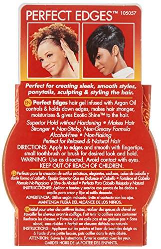 Creme Of Nature Argan Oil Perfect Edges Control 2.25 Ounce Jar (66ml) (2 Pack) Beauty & Personal Care Creme of Nature