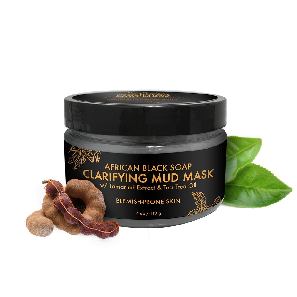 SheaMoisture African Black Soap Problem Skin Facial Mask, 4 Ounce Beauty & Personal Care SheaMoisture