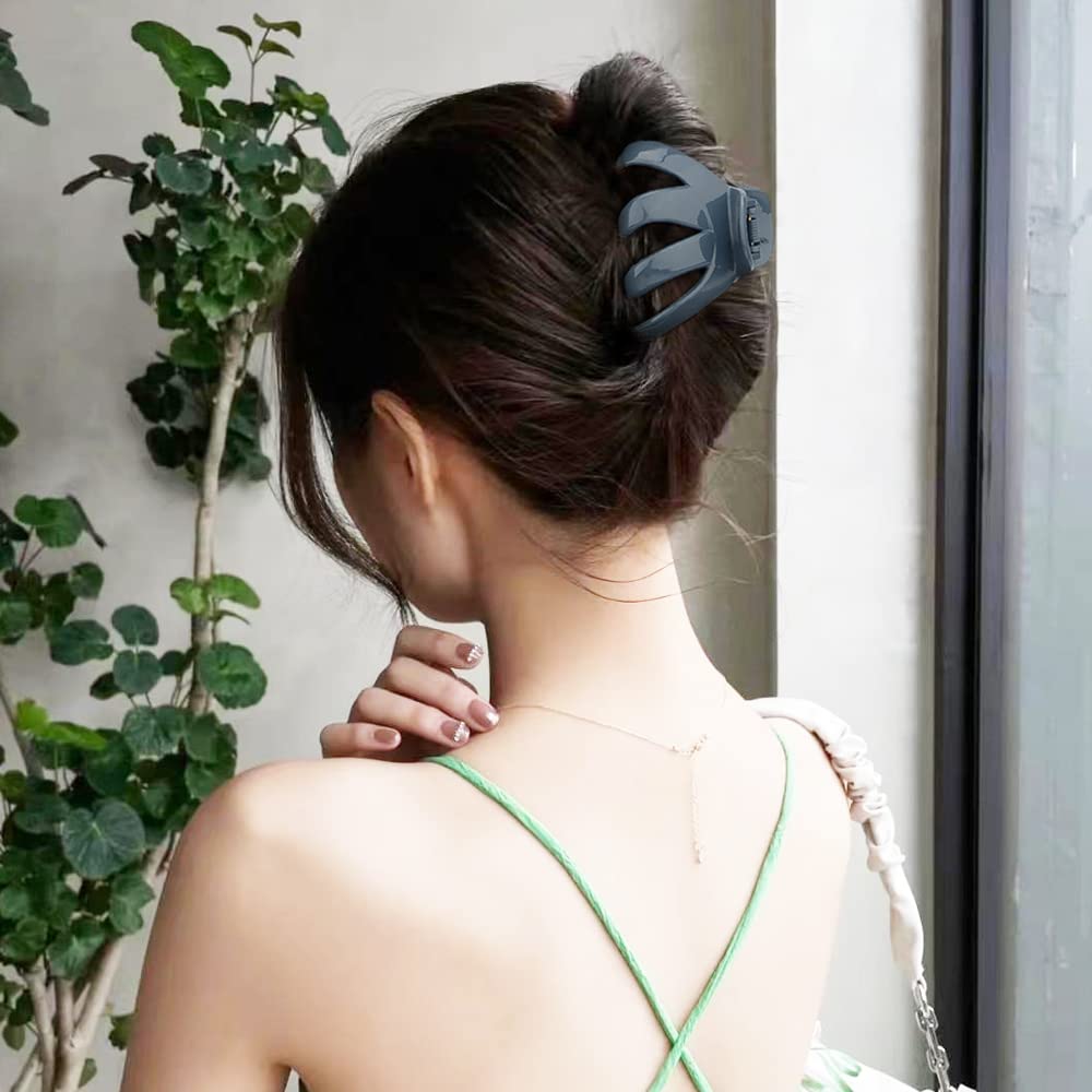 Atoden Claw Clips for Thick Hair 5Pcs, Large Hair Clips for Women, Octopus Hair Clips, Strong Grip Jumbo Jaw Clips, Girls Hair Styling Accessories Beauty & Personal Care Atoden