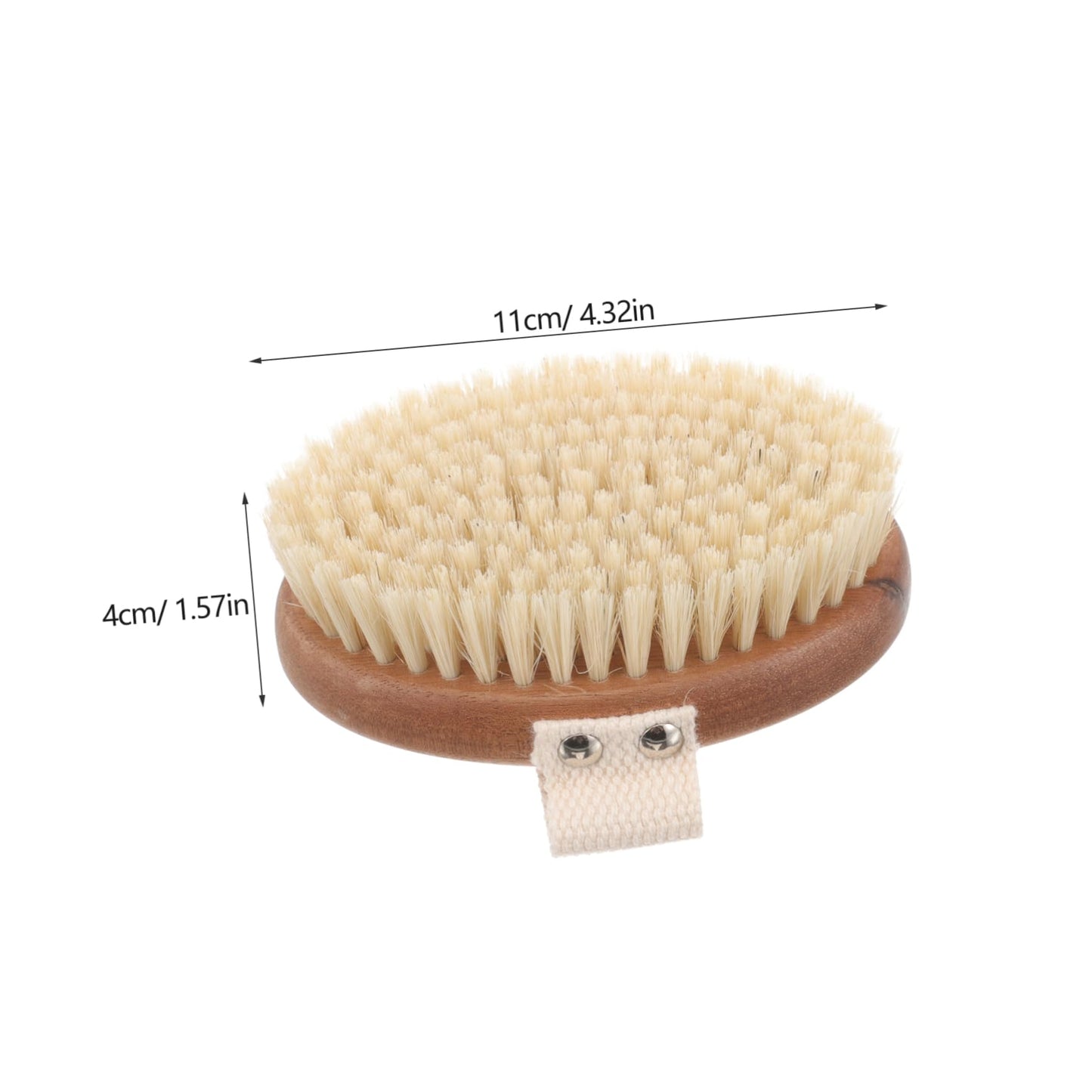 Veemoon Body Scrubber Brush with Ergonomic Handle Design for Dry Wet Use Gentle Exfoliating Bath Brush for Refreshing Skin Shower Bath Routine Beauty and Personal Care Veemoon
