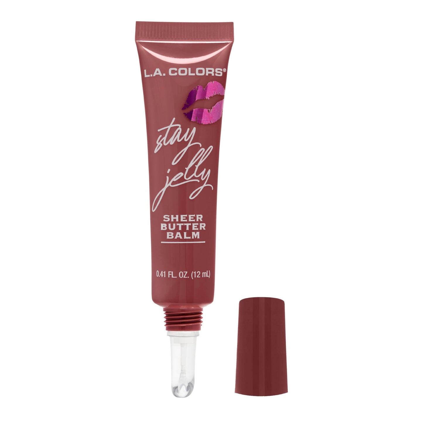 L.A. COLORS Stay Jelly Sheer Butter Balm, Obsession CLG463 Beauty and Personal Care L.A. COLORS