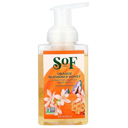 South Of France Foaming Hand Wash With Hydrating Organic Agave Nectar Orange Blossom Honey, 8 Oz Beauty & Personal Care South Of France