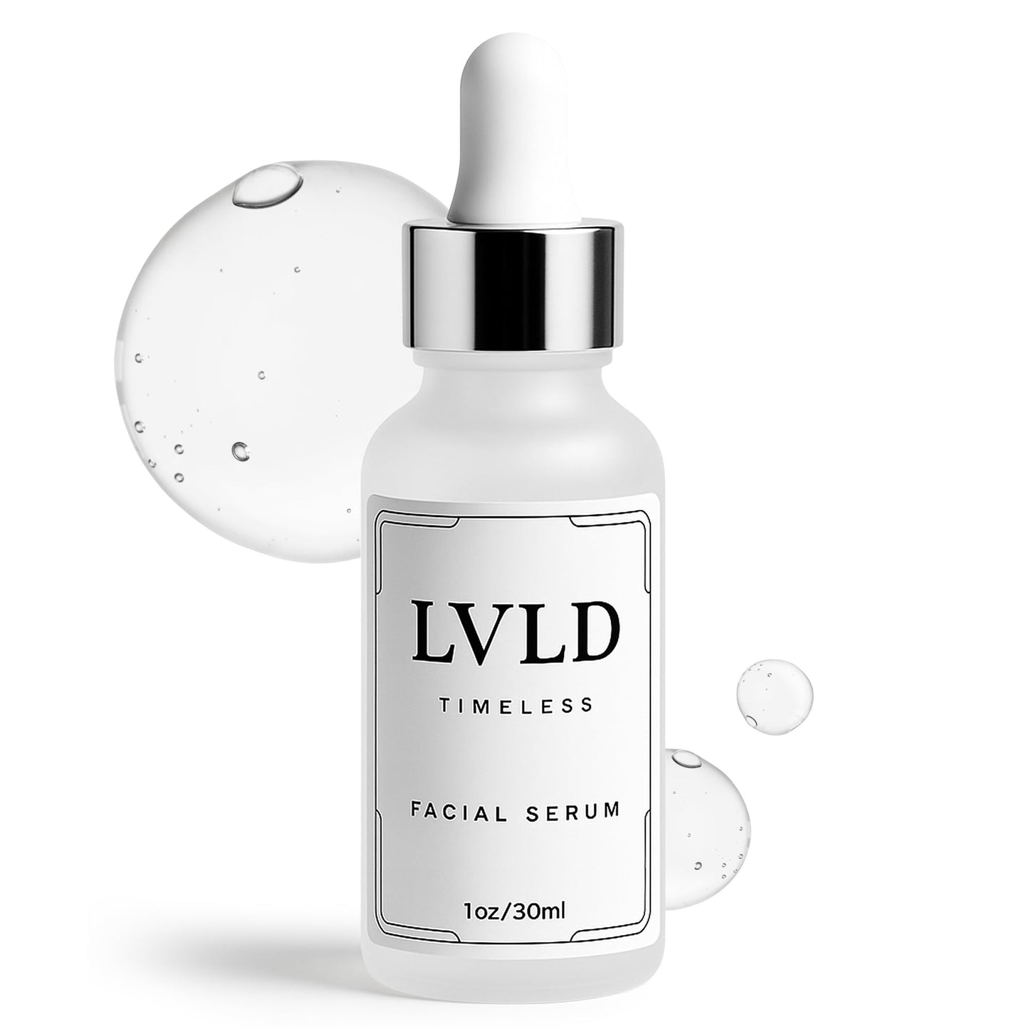 LVLD Timeless Facial Serum -15% L-Ascorbic Acid (Vit C) Vitamin E & Ferulic Acid -Anti-Aging Face Serum Brightening, Hydration & Fine Lines Beauty & Personal Care LVLD Skin