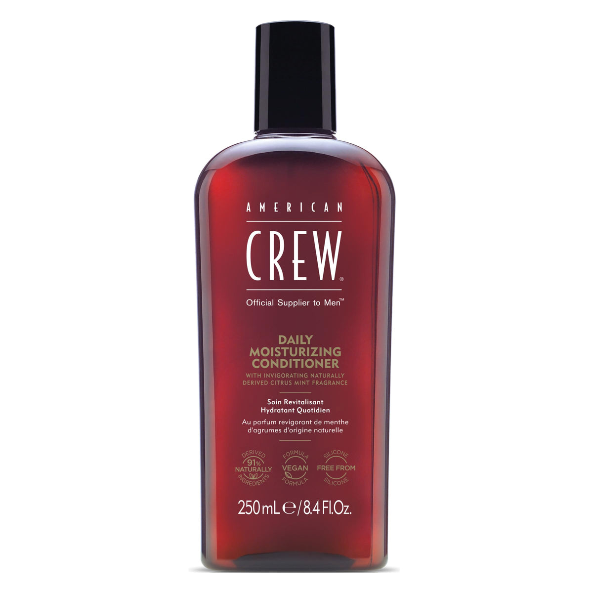 American Crew Men's Daily Moisturizing Conditioner, Citrus Mint, 8.45 fl oz