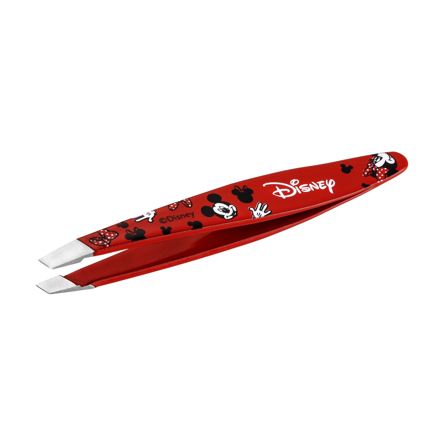 Tweezerman Disney's Mickey Mouse & Minnie Mouse We Got Ears Mini Slant Tweezer - Tweezers for Eyebrows, Travel Tweezers for Eyebrows, Facial Hair Beauty & Personal Care Tweezerman