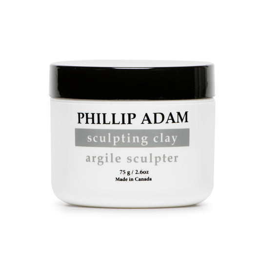 Phillip Adam Sculpting Hair Clay for Strong Hold and Matte Finish - With Bentonite Clay and Natural Beeswax - All Natural Based - 2.6 Ounce Beauty & Personal Care Phillip Adam