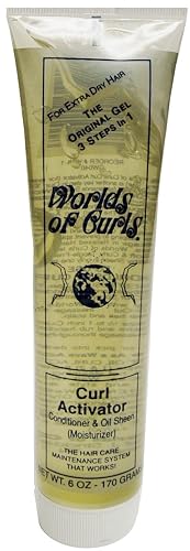 Worlds Of Curls Gel Activator - Extra Dry Tube 6 oz. (Pack of 2) Beauty & Personal Care Worlds Of Curls