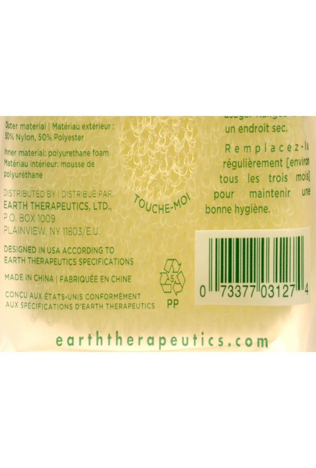 Earth Therapeutics Loofah, Super, Exfoliating, Body Sponge Beauty and Personal Care Earth Therapeutics