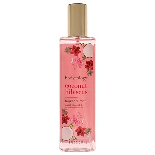 Bodycology Coconut Hibiscus Fragrance Mist for Women, 8 Ounce, 240 ml / 8 Ounce Beauty & Personal Care Bodycology