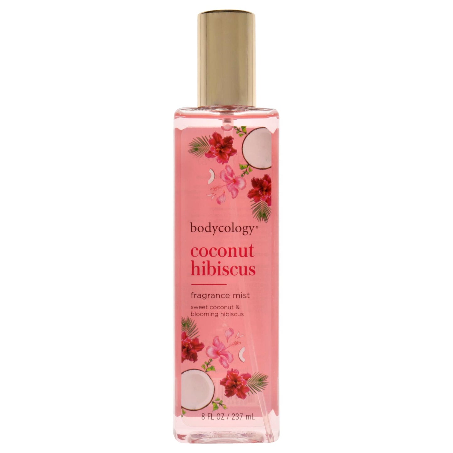Bodycology Coconut Hibiscus Fragrance Mist for Women, 8 Ounce, 240 ml / 8 Ounce Beauty & Personal Care Bodycology