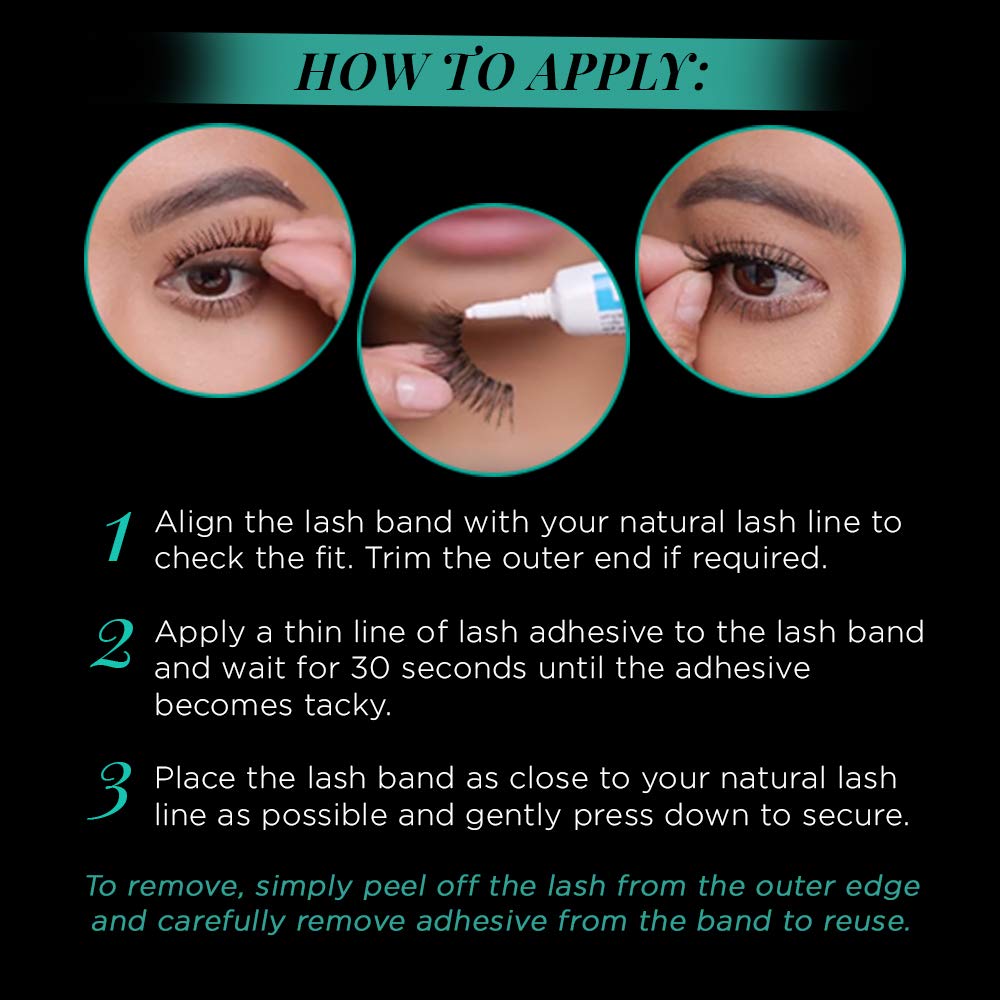 Ardell False Eyelashes Natural Lashes Babies Black - Lightweight, Short Length, Reusable Fake Lashes, 4 Pairs, 1 Pack Beauty & Personal Care Ardell