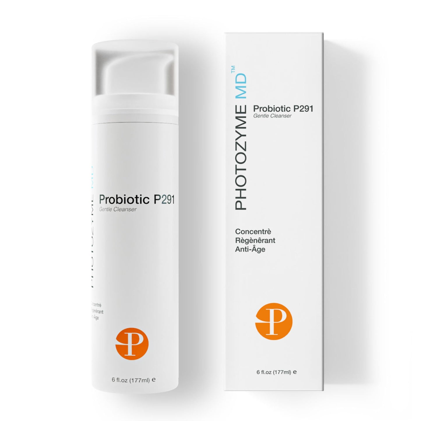 Photozyme Probiotic P291 Gentle Cleanser - Face Wash That Cleans and Tones - Removes Makeup and Impurities - pH Balances The Skin - Promotes Healthy Beauty & Personal Care Photozyme